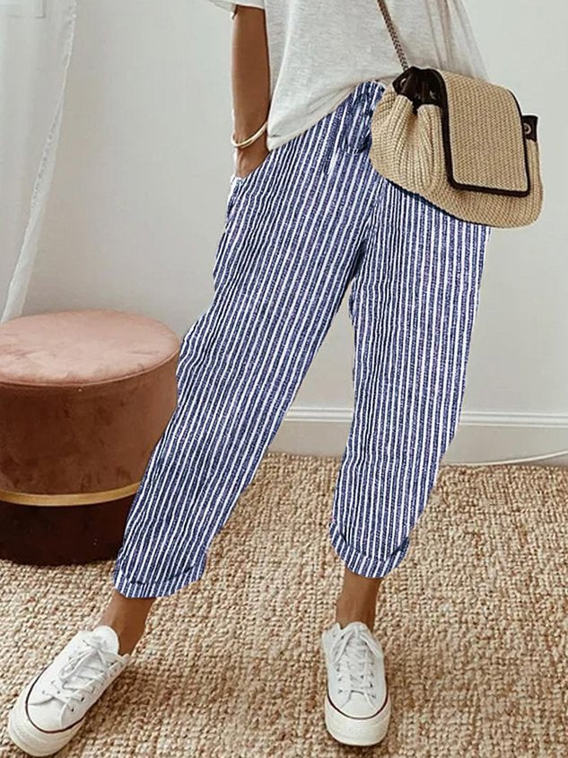 Comfortable and Elegant Fluid Trousers