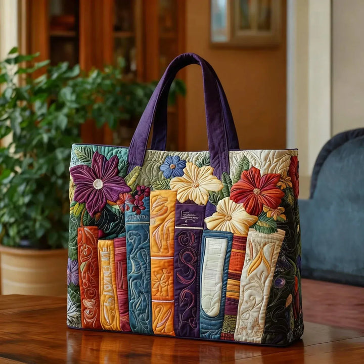 Padded Tote Bag - Book Lover