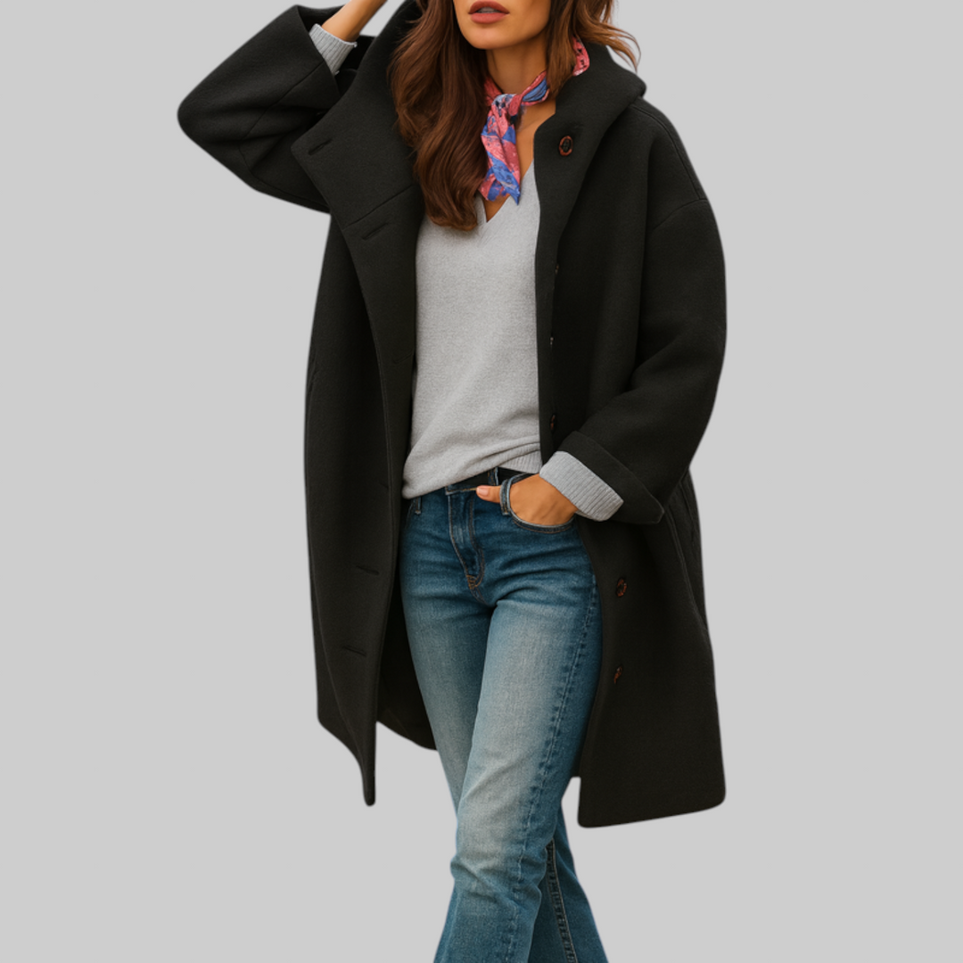 Freja | everyday coat, medium length and comfortable