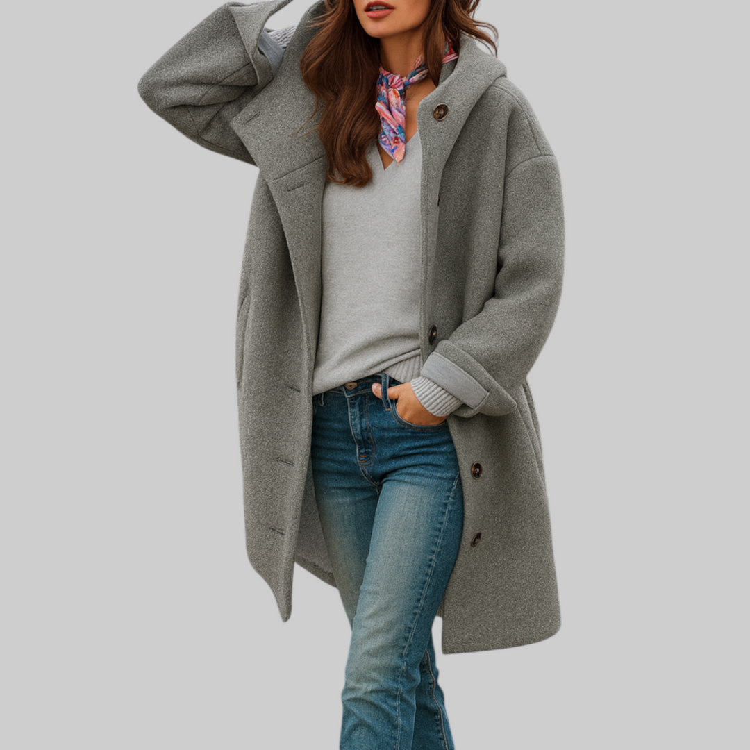 Freja | everyday coat, medium length and comfortable