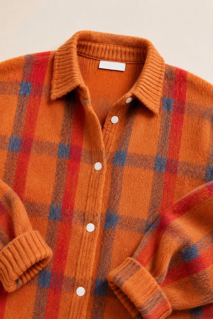 Corinne | Check Cardigan