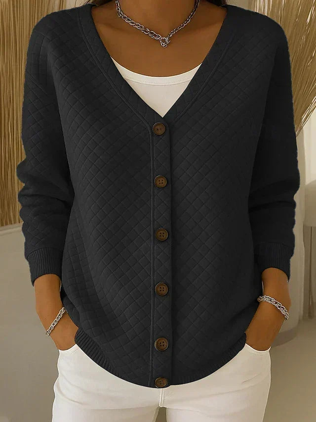 Leonor | Knitted Jacket with Buttons