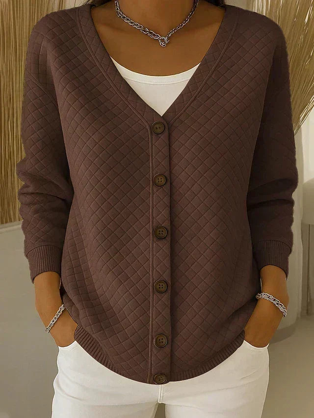 Leonor | Knitted Jacket with Buttons