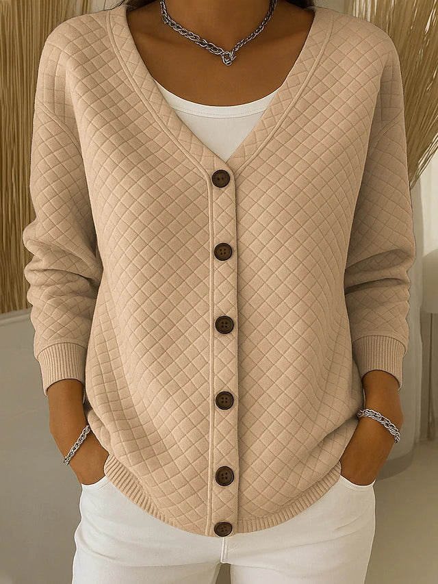 Leonor | Knitted Jacket with Buttons