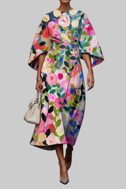 Rosa - Floral Dress