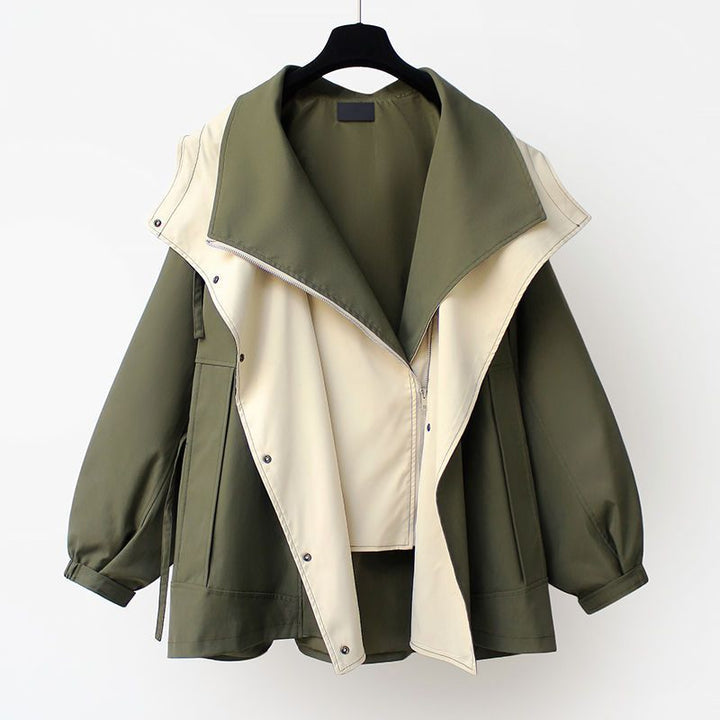 Alvienne – Elegant Jacket with Weather and Wind Protection