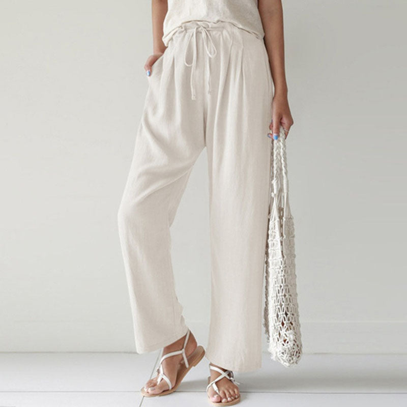 Vara - Relaxed Trousers with Cord