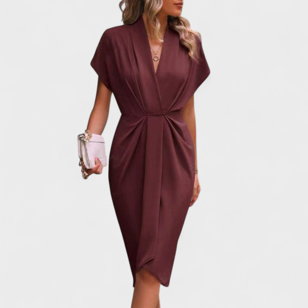 Tihana - Elegant Midi Dress