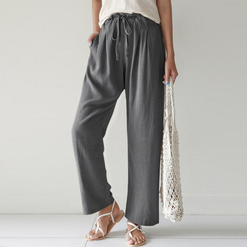 Vara - Relaxed Trousers with Cord