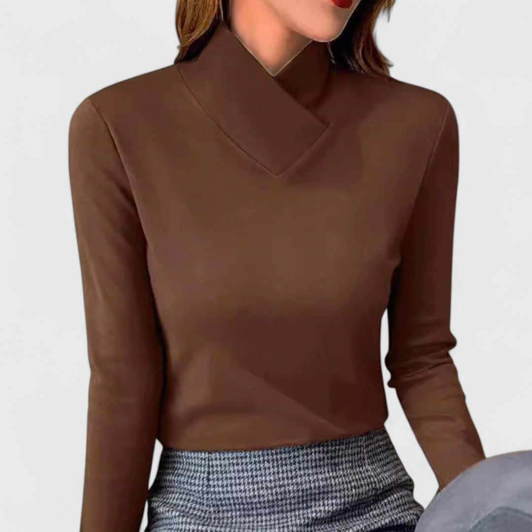 Clair | Elegant Roll Neck Jumper