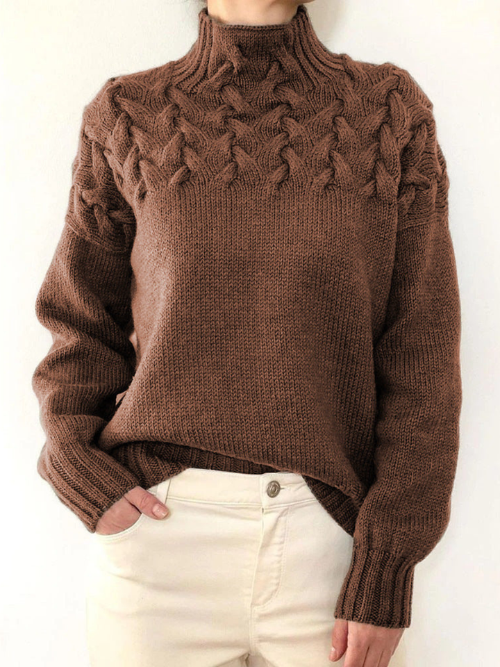 Elena | High Neck Jumper