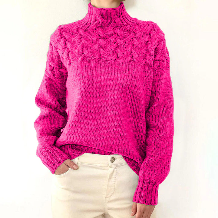 Elena | High Neck Jumper