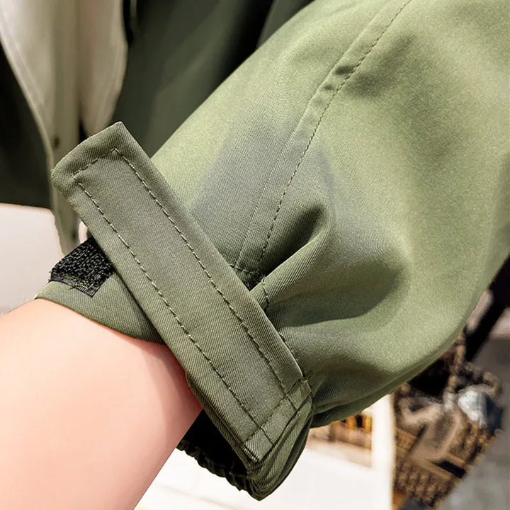 Alvienne – Elegant Jacket with Weather and Wind Protection
