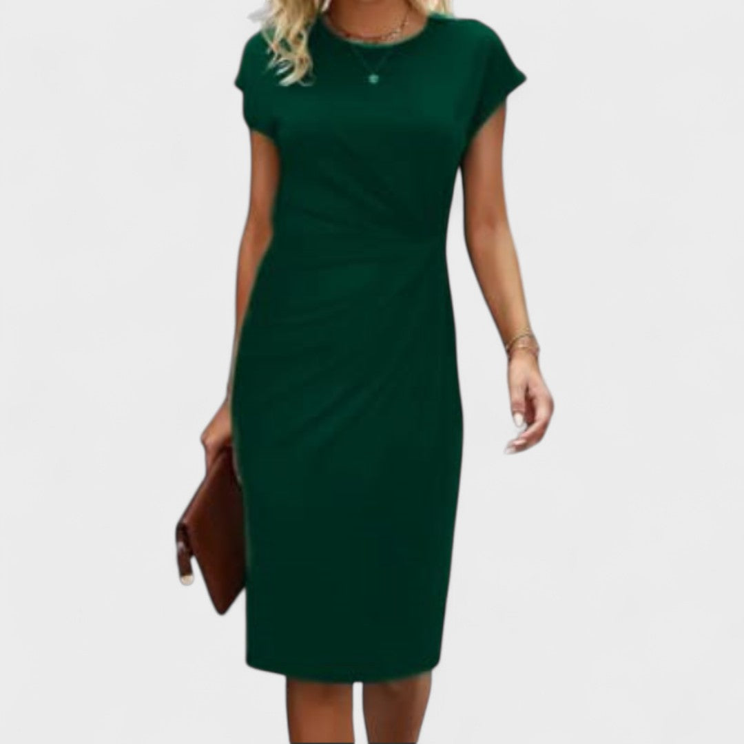 Elvira - Short Sleeve Evening Dress