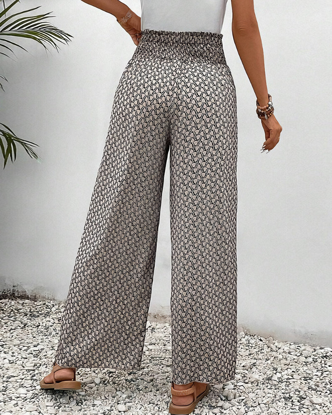 Sahara - Relaxed Wide Leg Trousers
