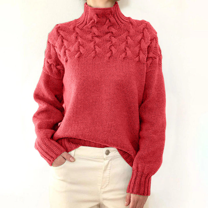 Elena | High Neck Jumper