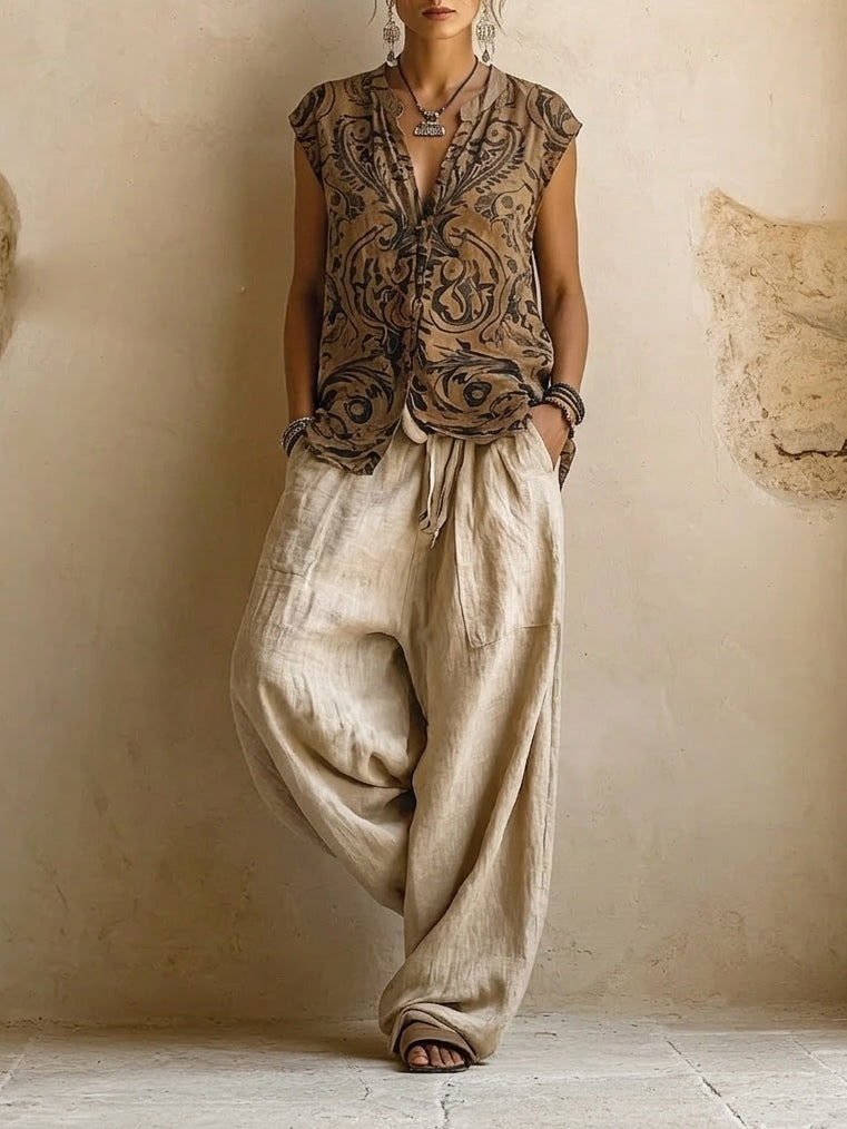 Florence Cotton and Linen Set