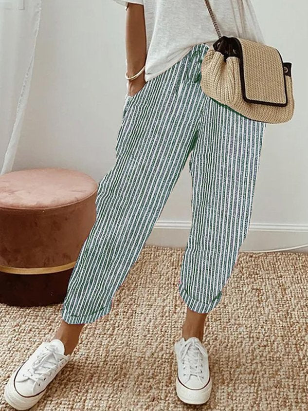 Comfortable and Elegant Fluid Trousers