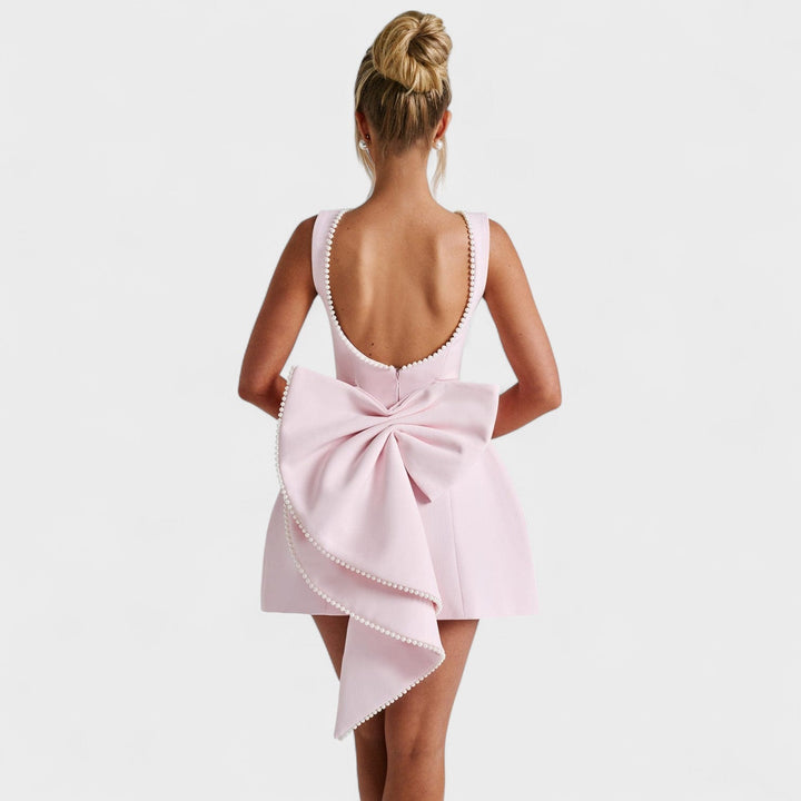 Mira - Mini Dress with Pearls