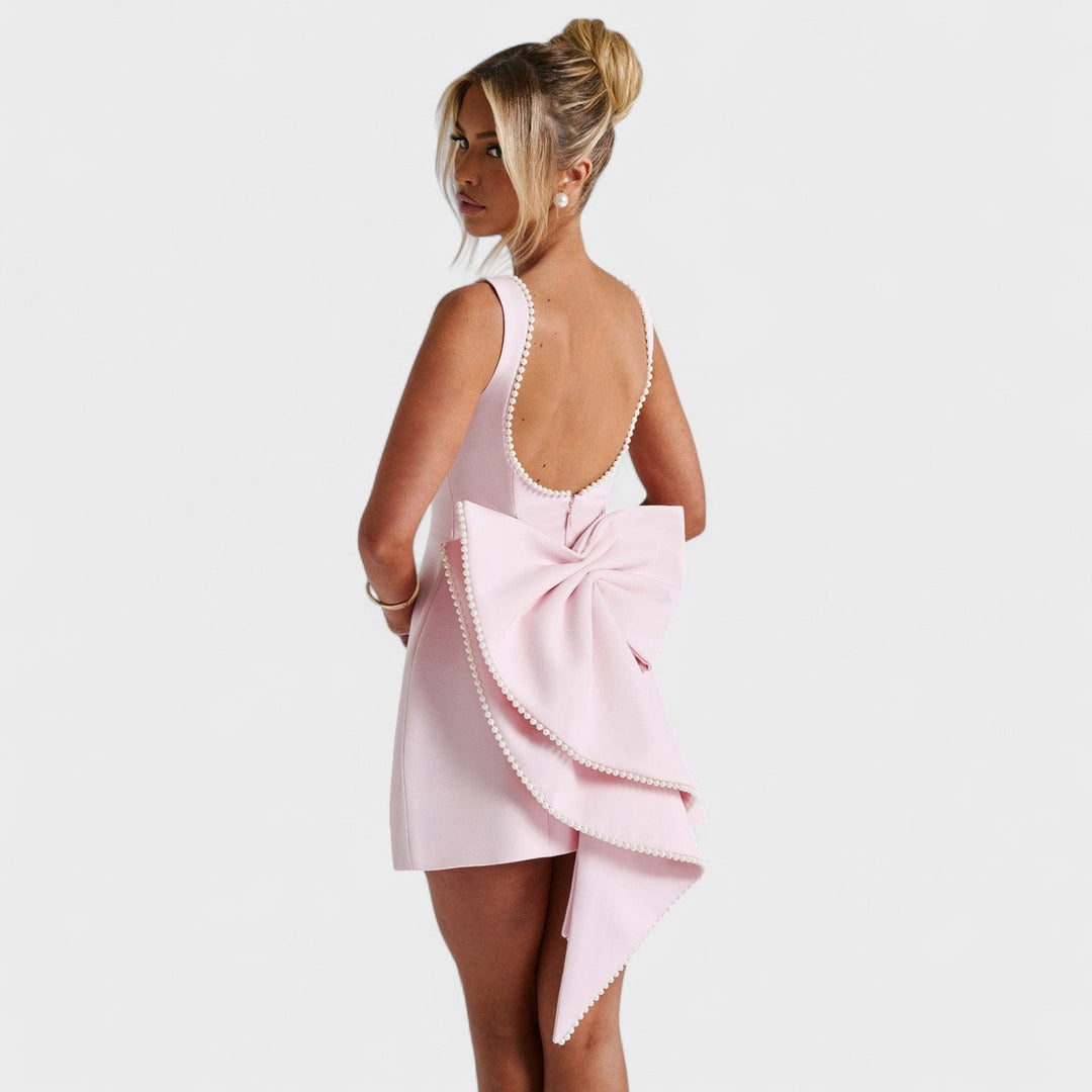 Mira - Mini Dress with Pearls