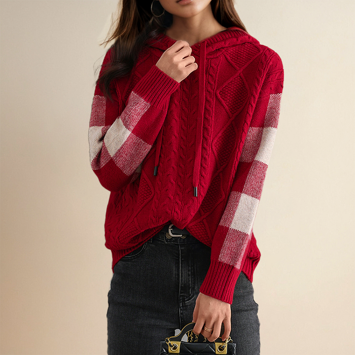 Emily | Woven Hoodie