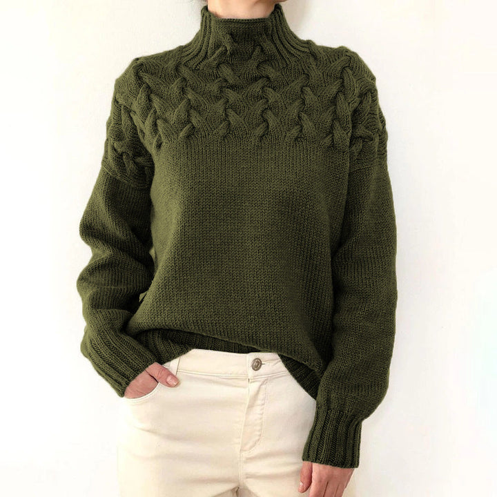 Elena | High Neck Jumper