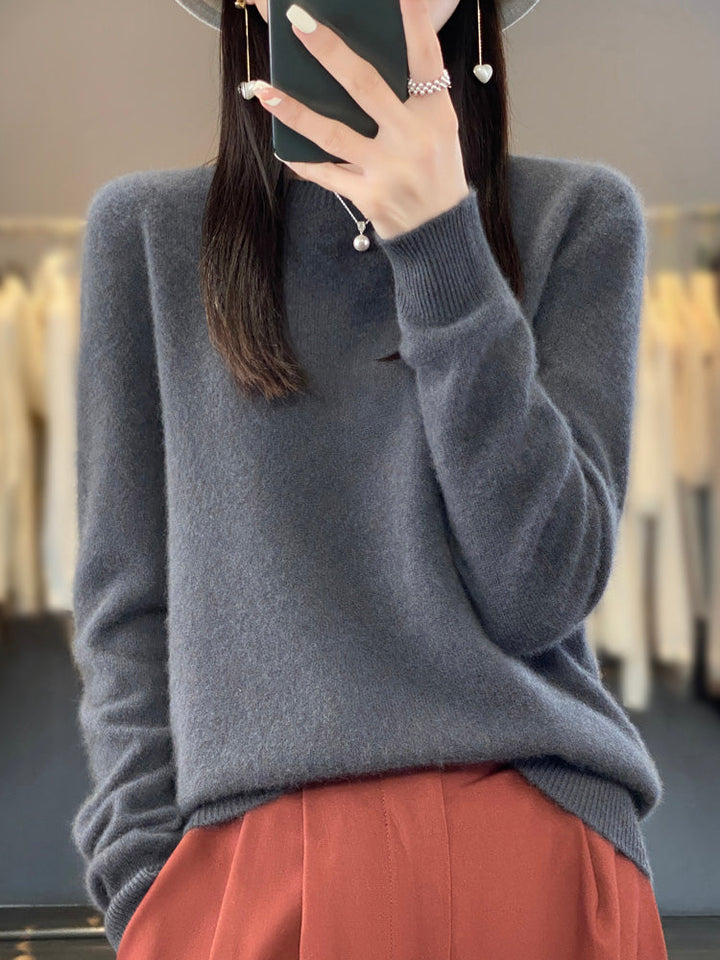 Anette | Comfortable Cotton Jumper