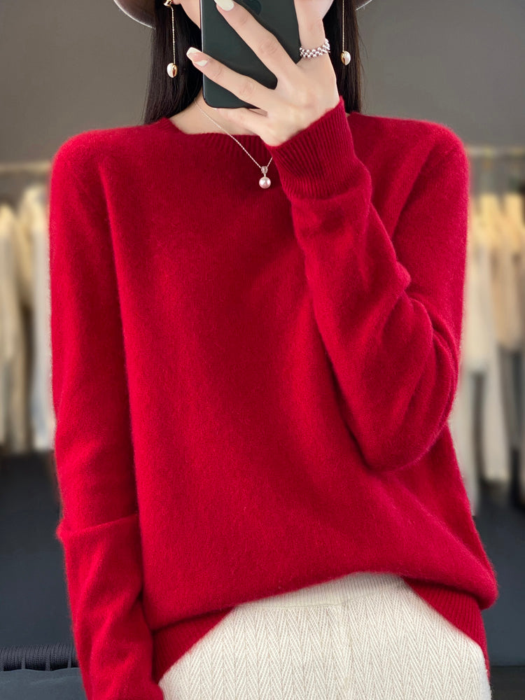Anette | Comfortable Cotton Jumper