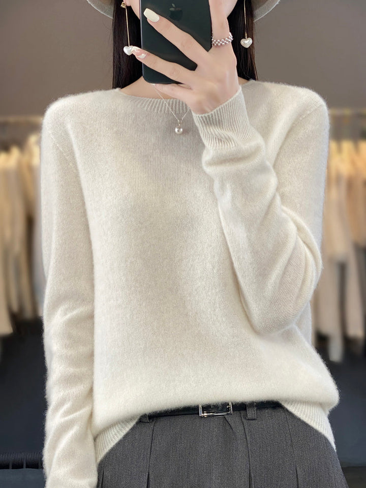 Anette | Comfortable Cotton Jumper