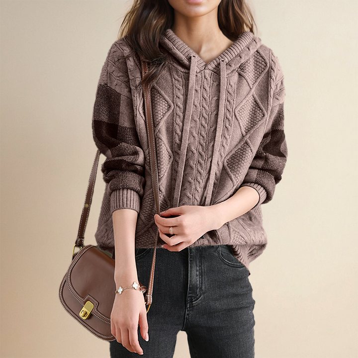 Emily | Woven Hoodie