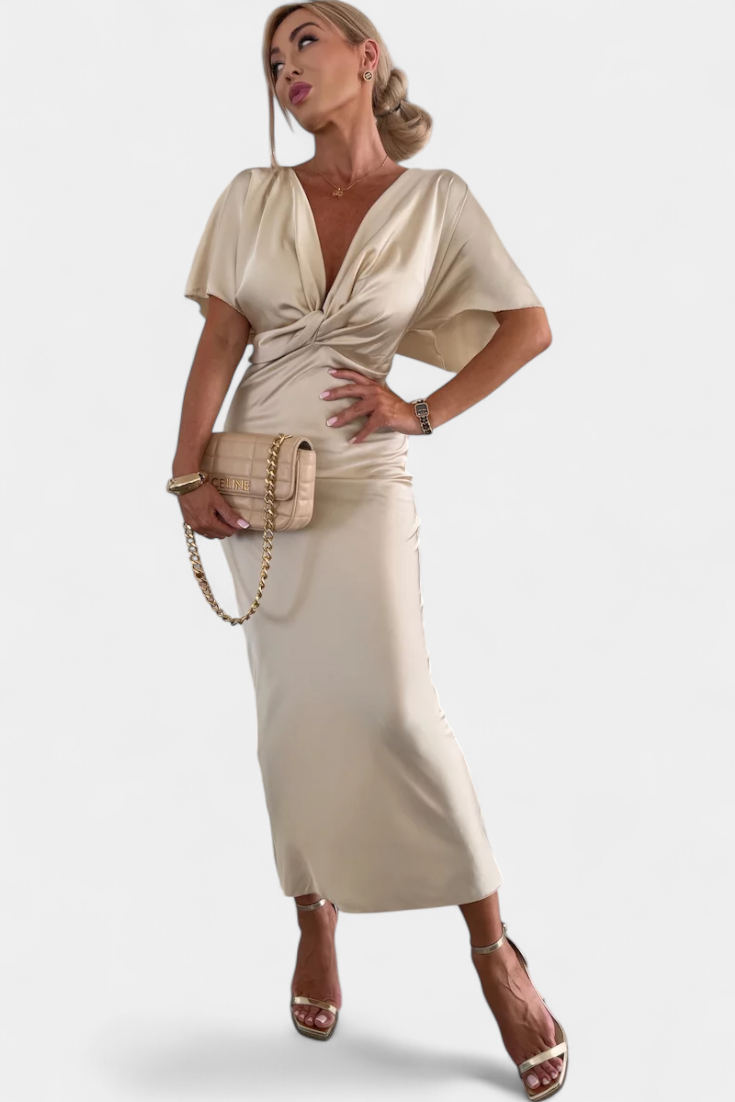 Nada Dress with Intreccio