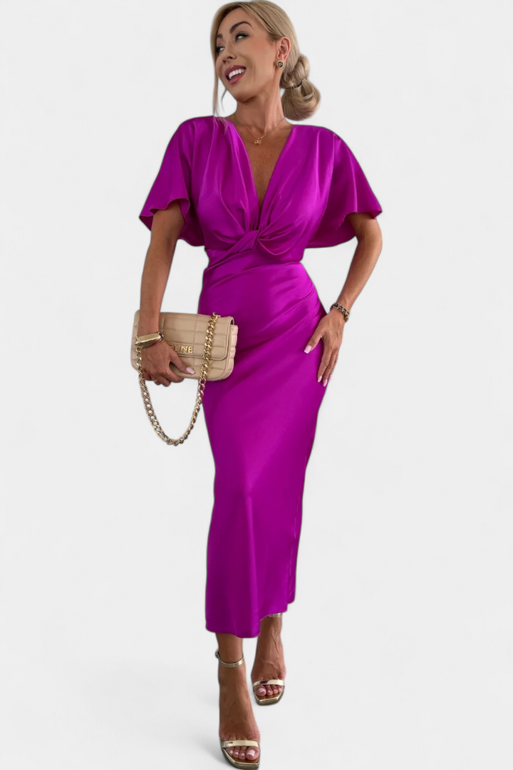 Nada Dress with Intreccio