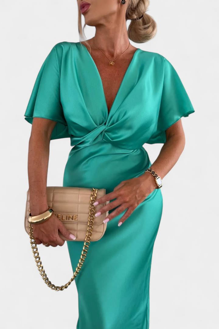 Nada Dress with Intreccio