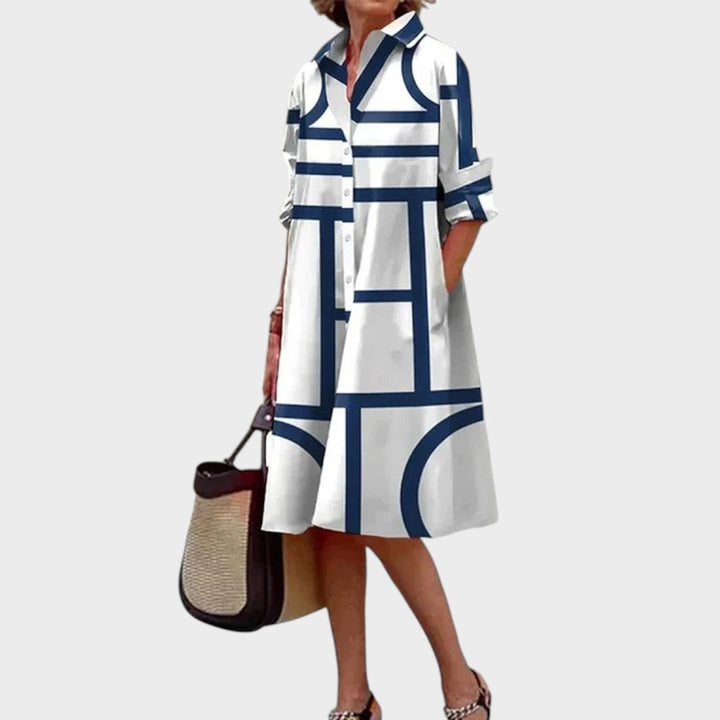 Dragana - Women's Geometric Dress