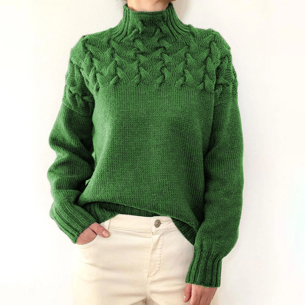 Elena | High Neck Jumper