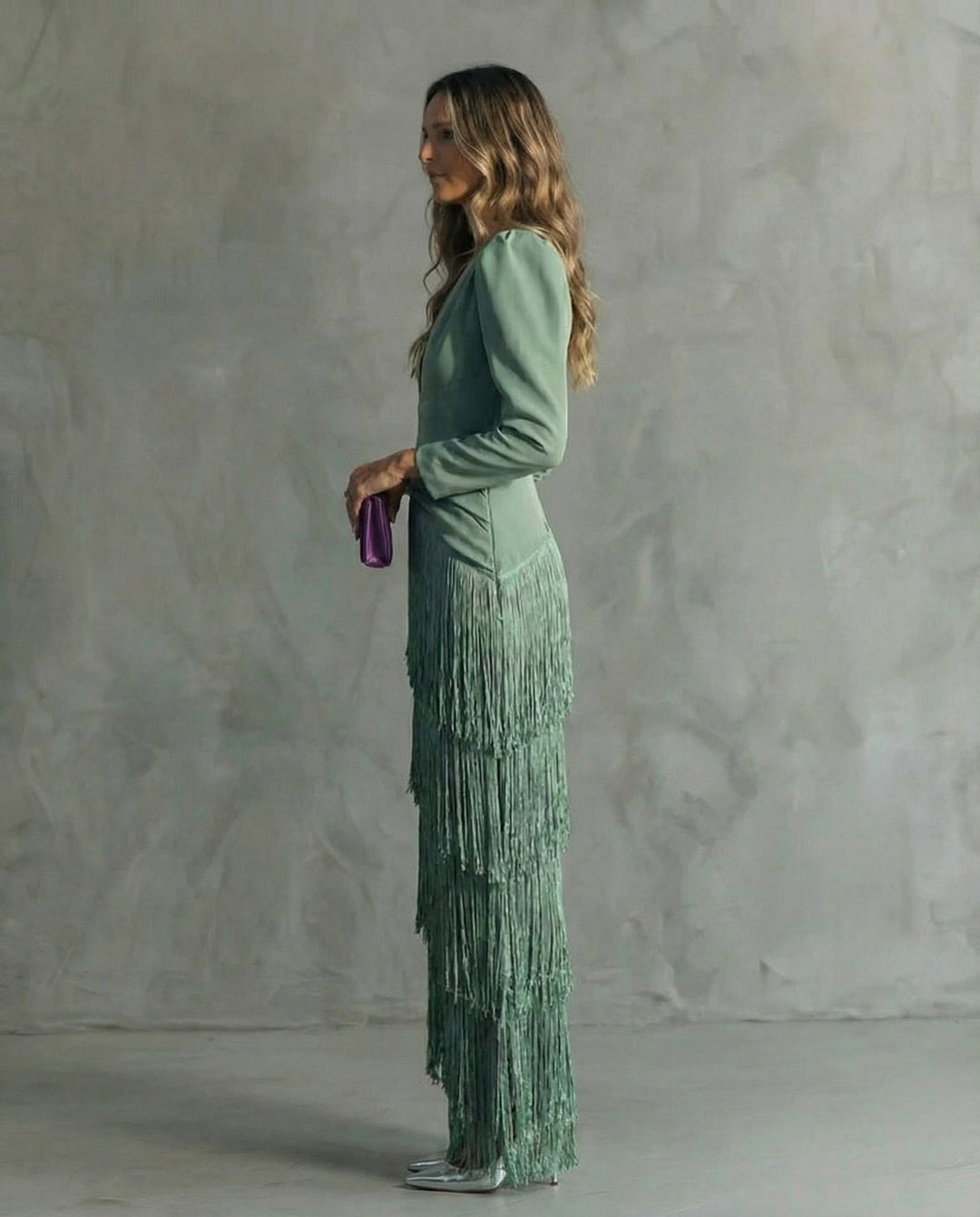 Clara – Elegant Dress with Fringes