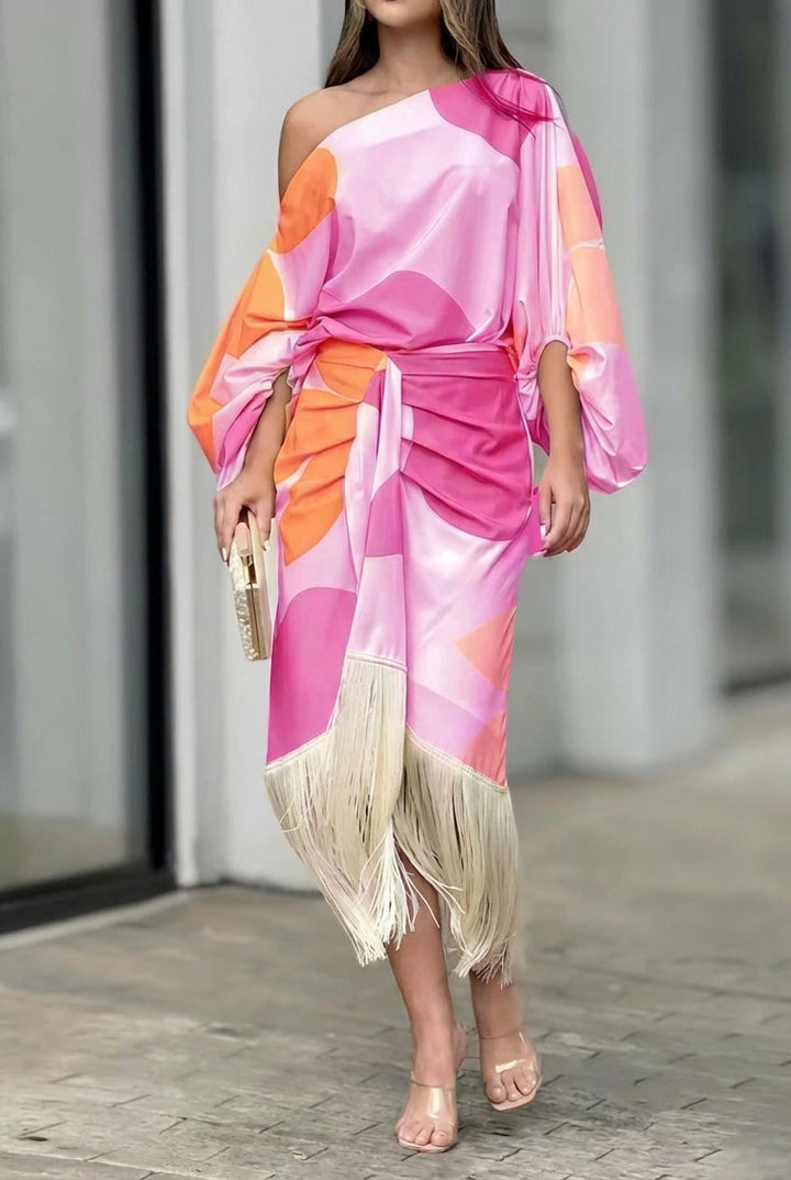 Daniela – Luxury Two-Piece Set with Fringes