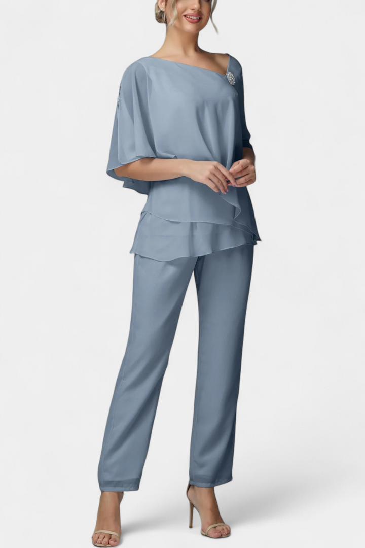 Effortlessly Feminine Wool Ensemble