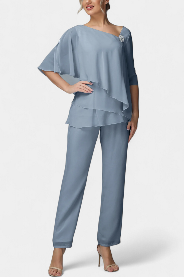 Effortlessly Feminine Wool Ensemble