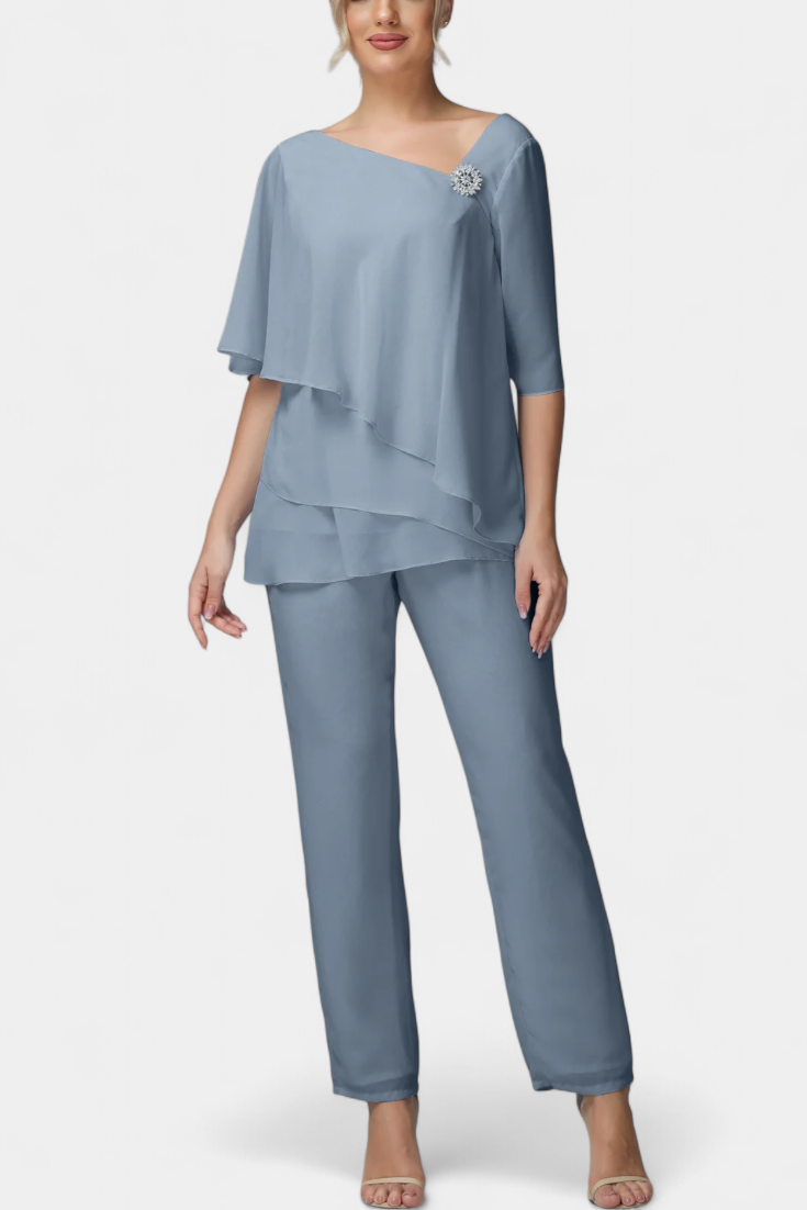 Effortlessly Feminine Wool Ensemble