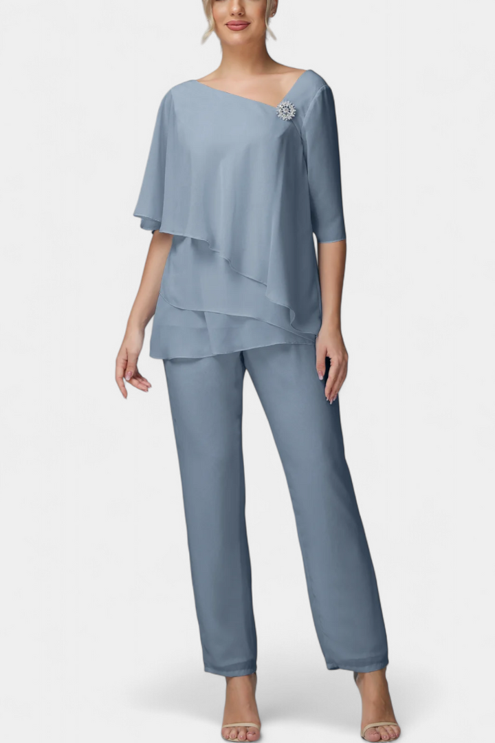 Effortlessly Feminine Wool Ensemble