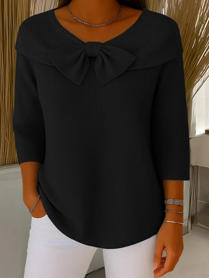 Trinidad | Knot Jumper with Round Neck