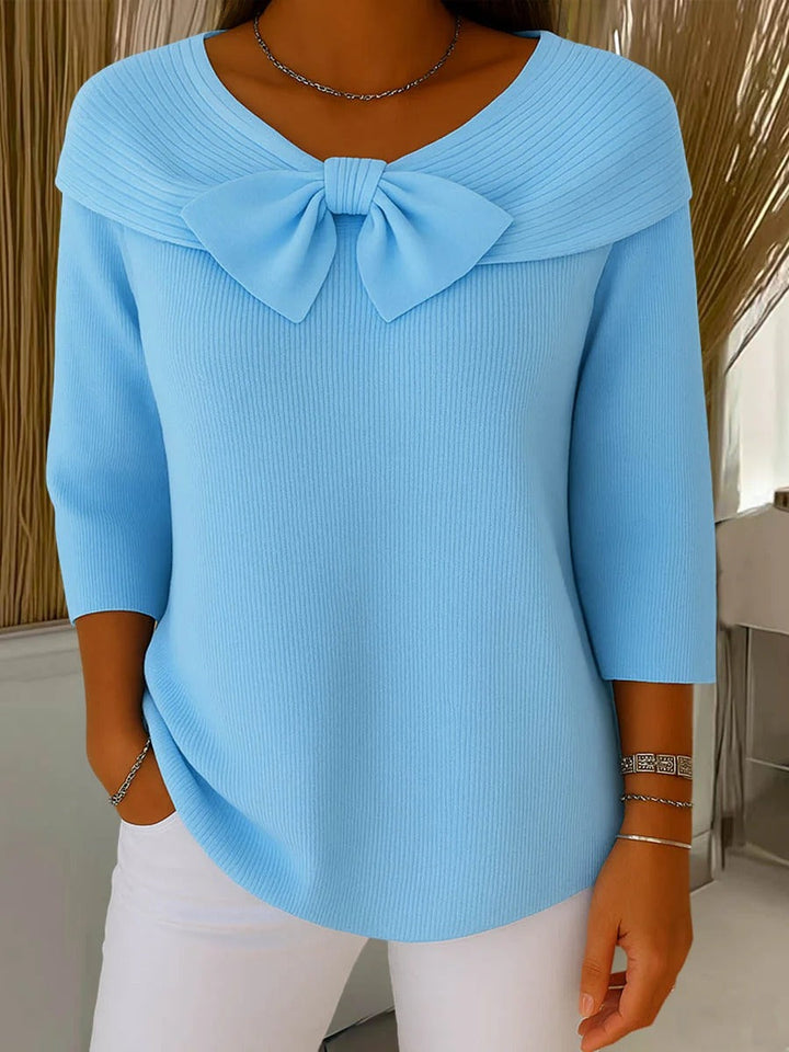 Trinidad | Knot Jumper with Round Neck