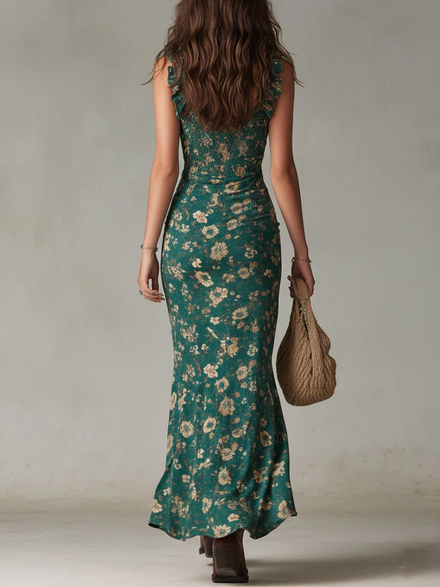 Mika – Maxi Boho Retro Dress