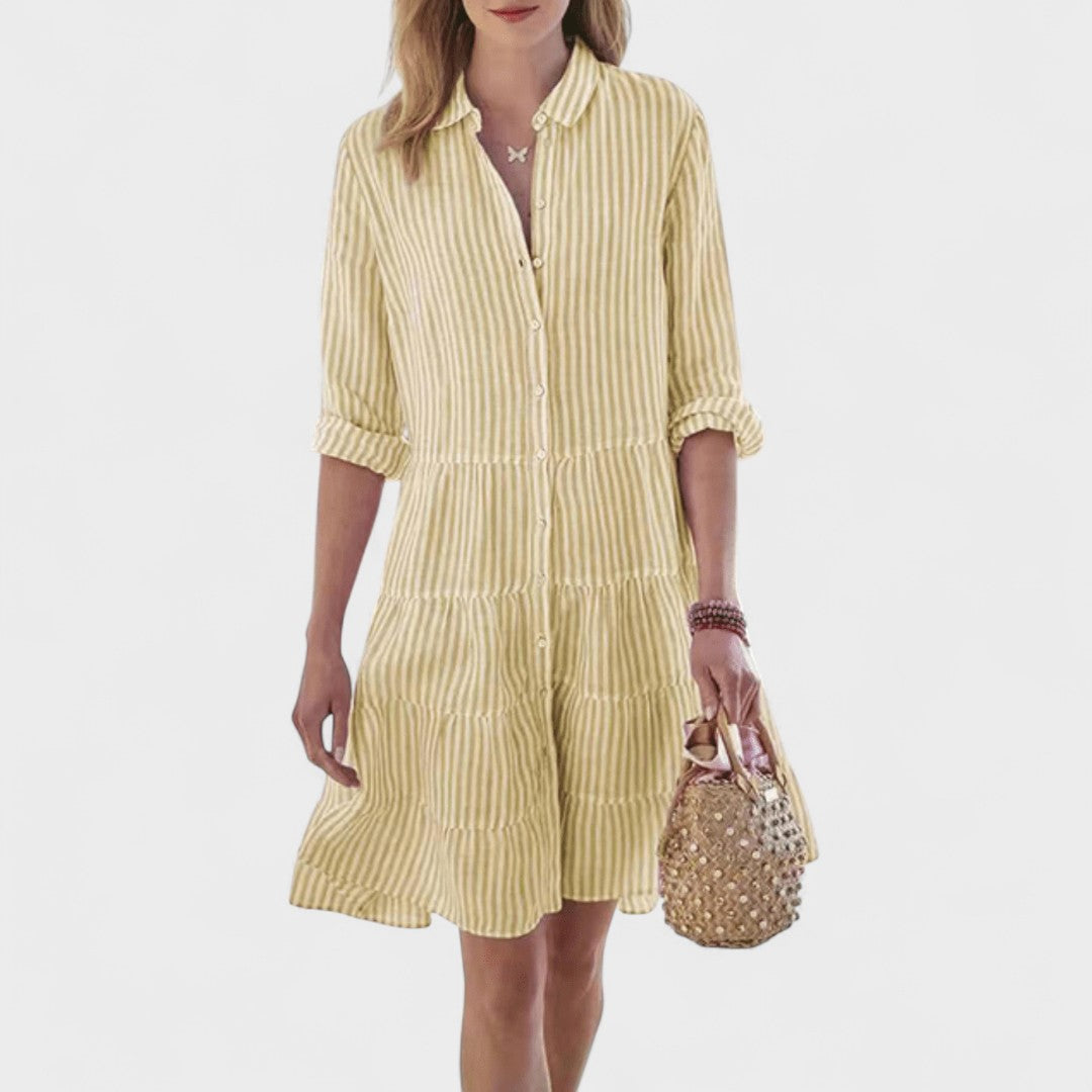 Sara – Plum Summer Dress
