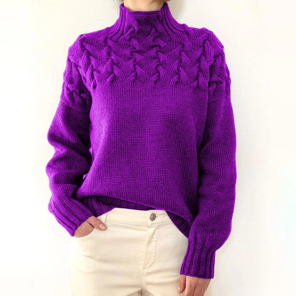 Elena | High Neck Jumper