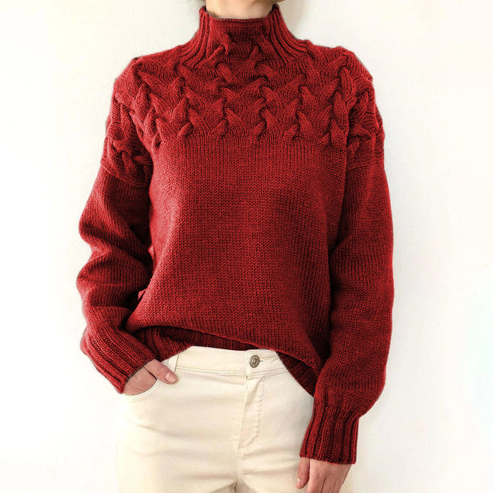 Elena | High Neck Jumper