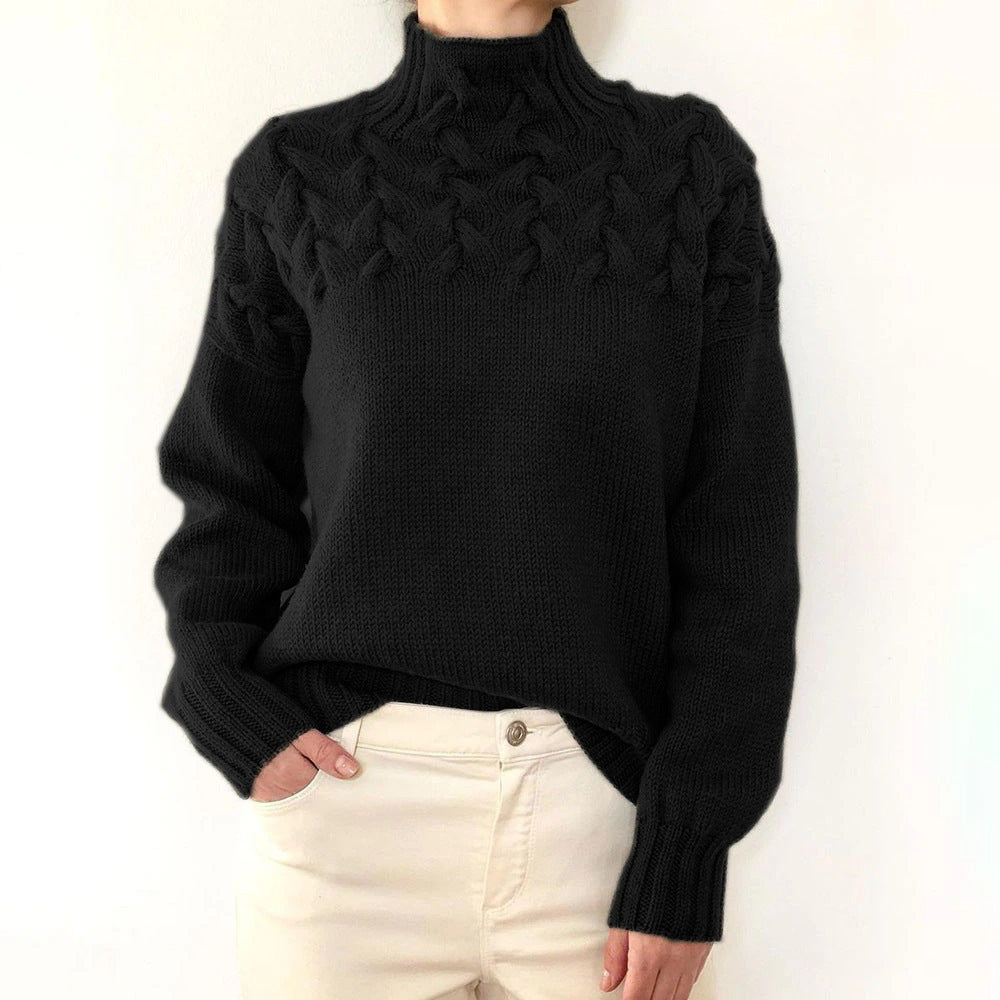 Elena | High Neck Jumper